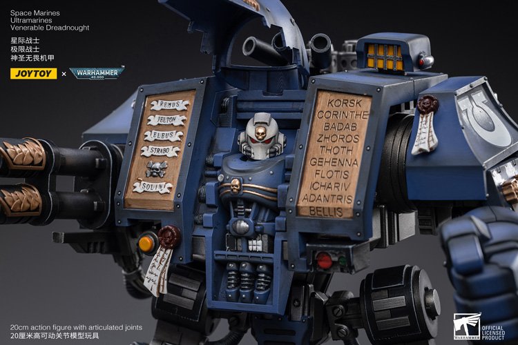 JoyToy Action Figure Warhammer 40K Ultramarines Venerable Dreadnought