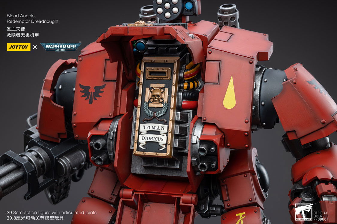 JoyToy WH40K Blood Angels Redemptor Dreadnought Lorenzo Gabrata » Joytoy  Figure