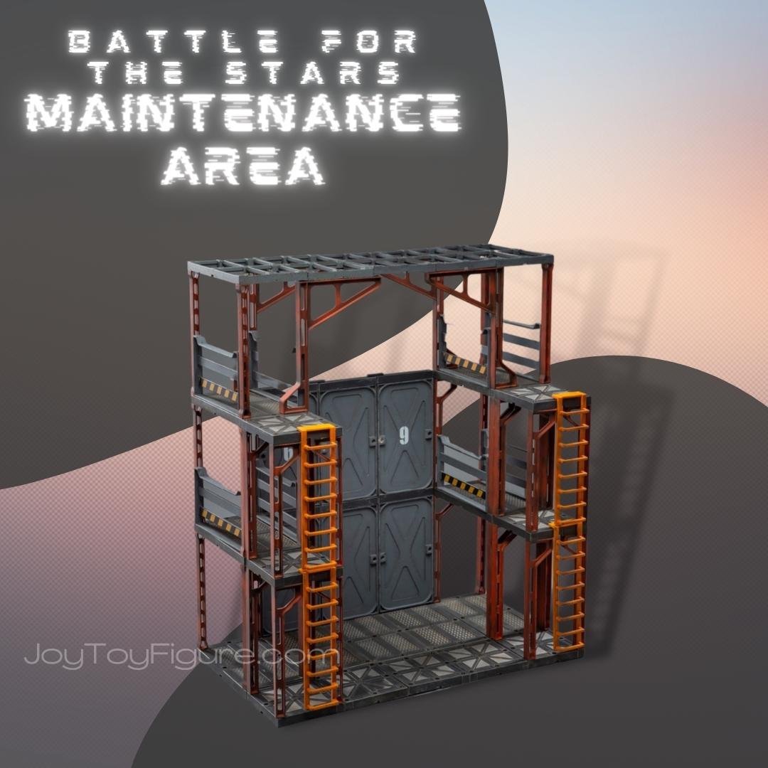 JoyToy Action Figure Battle for the Stars Depot Maintenance Area