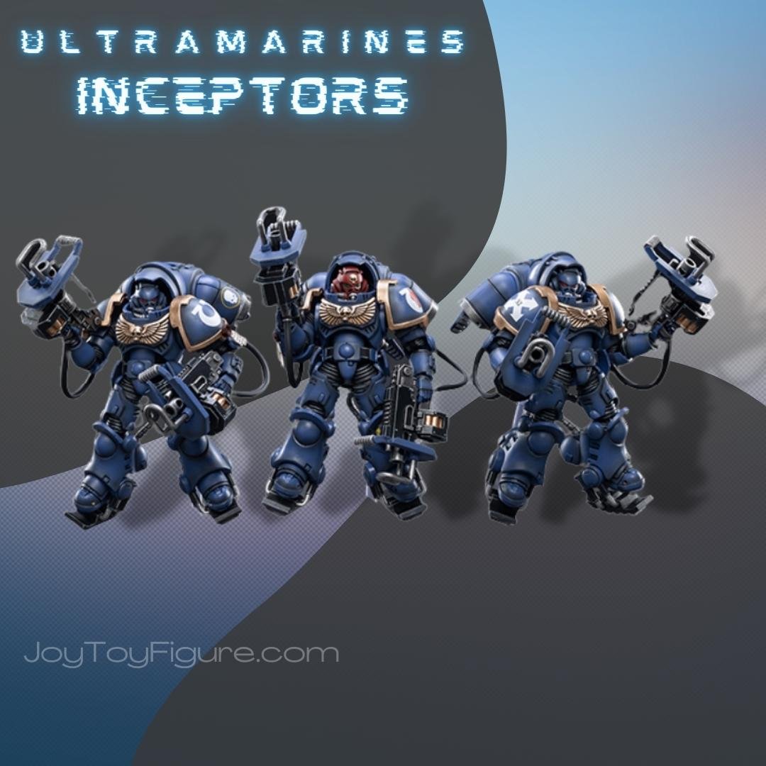 JoyToy Action Figure Warhammer 40K Ultramarines Primaris Inceptors