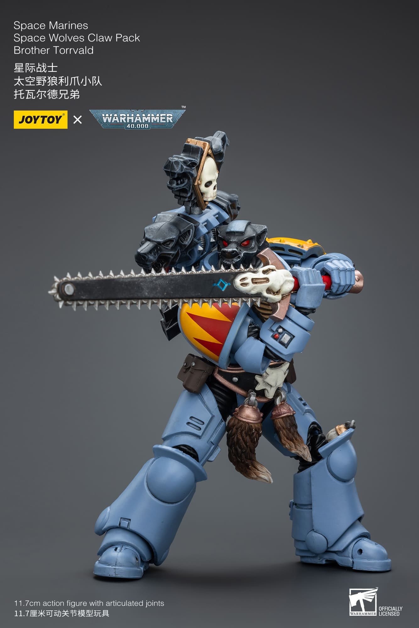 Space Wolves Claw Pack Brother Torrvald 2 - Joytoy Figure