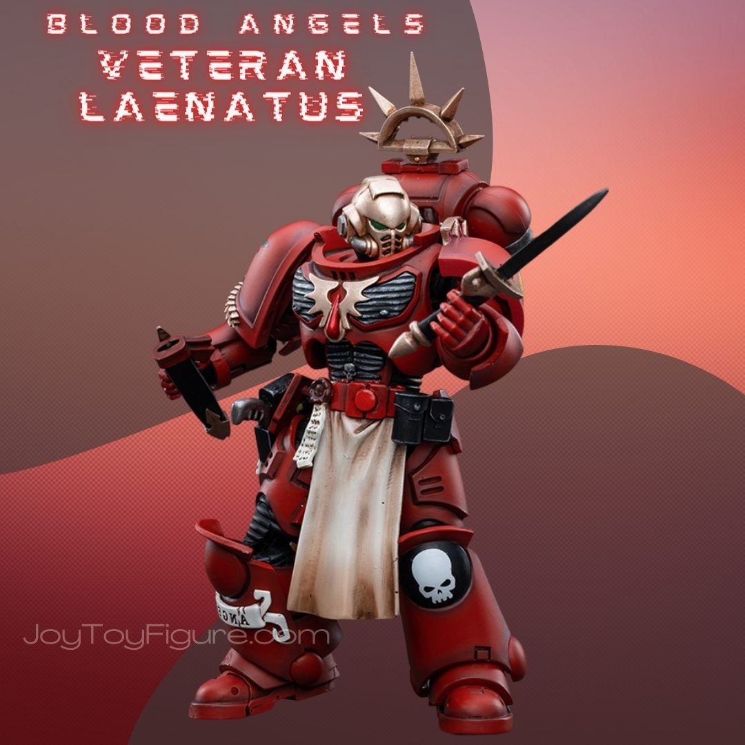 JoyToy WH40K Blood Angels Veteran Laenatus - Joytoy Figure