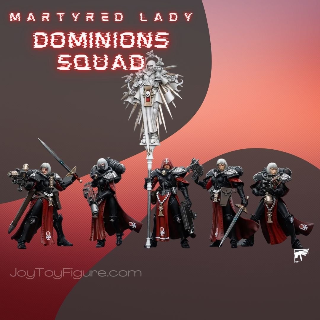 JoyToy Action Figure Warhammer 40K Order of Our Martyred Lady Dominions Squad