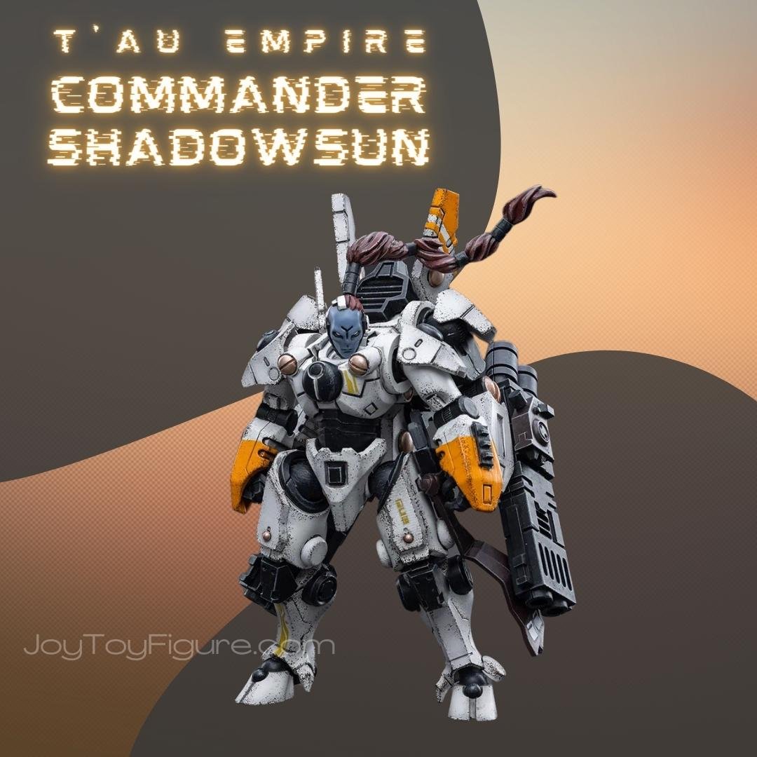 JoyToy Action Figure Warhammer 40K T'au Empire Commander Shadowsun