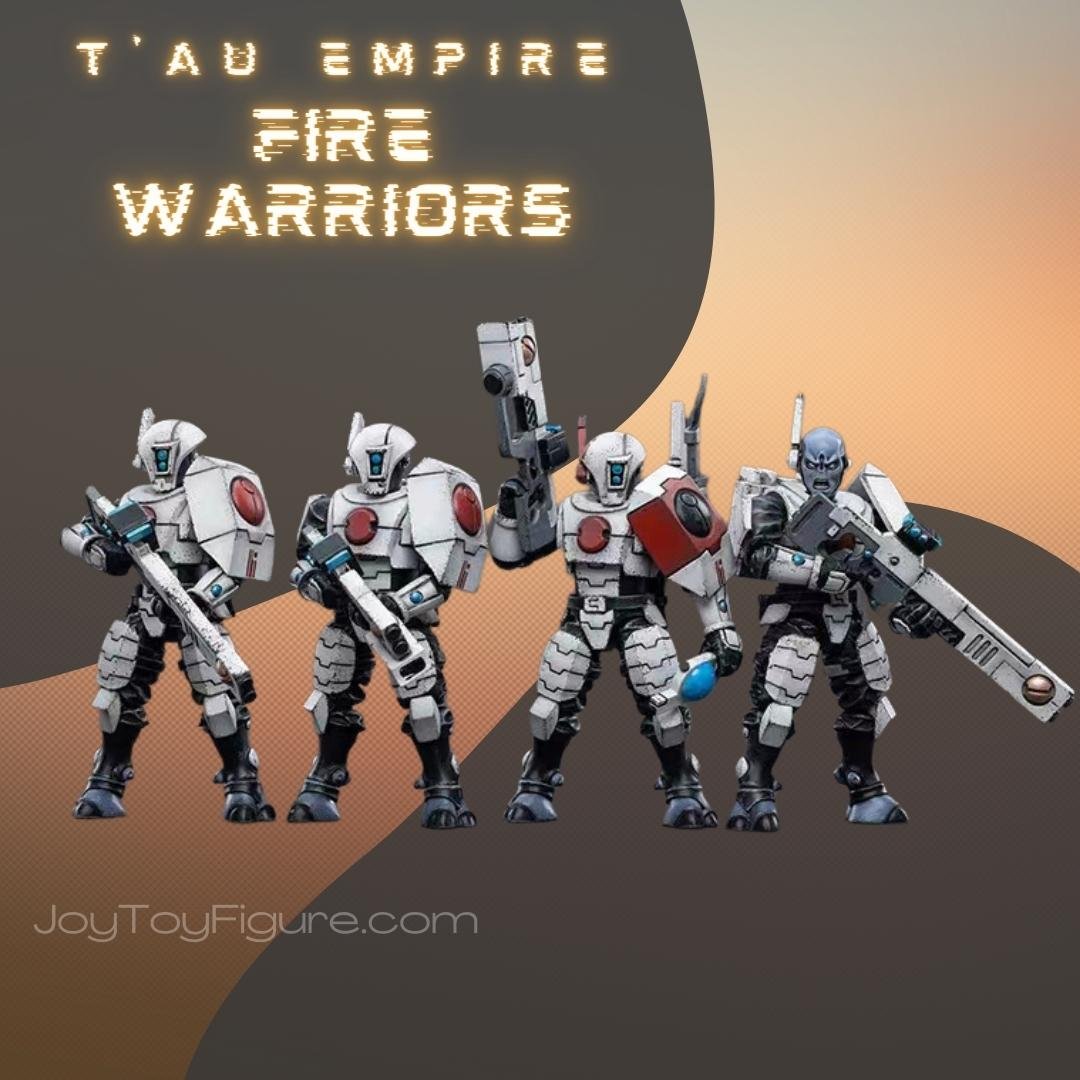 JoyToy Action Figure Warhammer 40K T'au Empire Fire Warriors