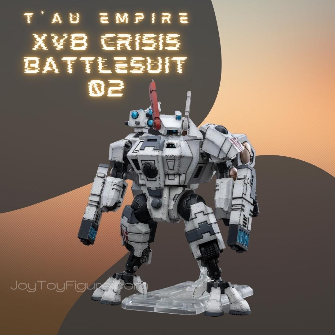 JoyToy Action Figure Warhammer 40K T'au Empire Xv8 Crisis Battlesuit 02
