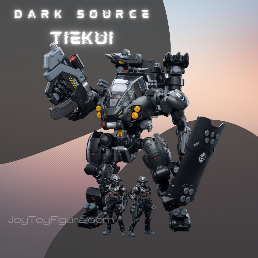 JoyToy Action Figure Dark Source Tiekui Dual Pilot Mecha