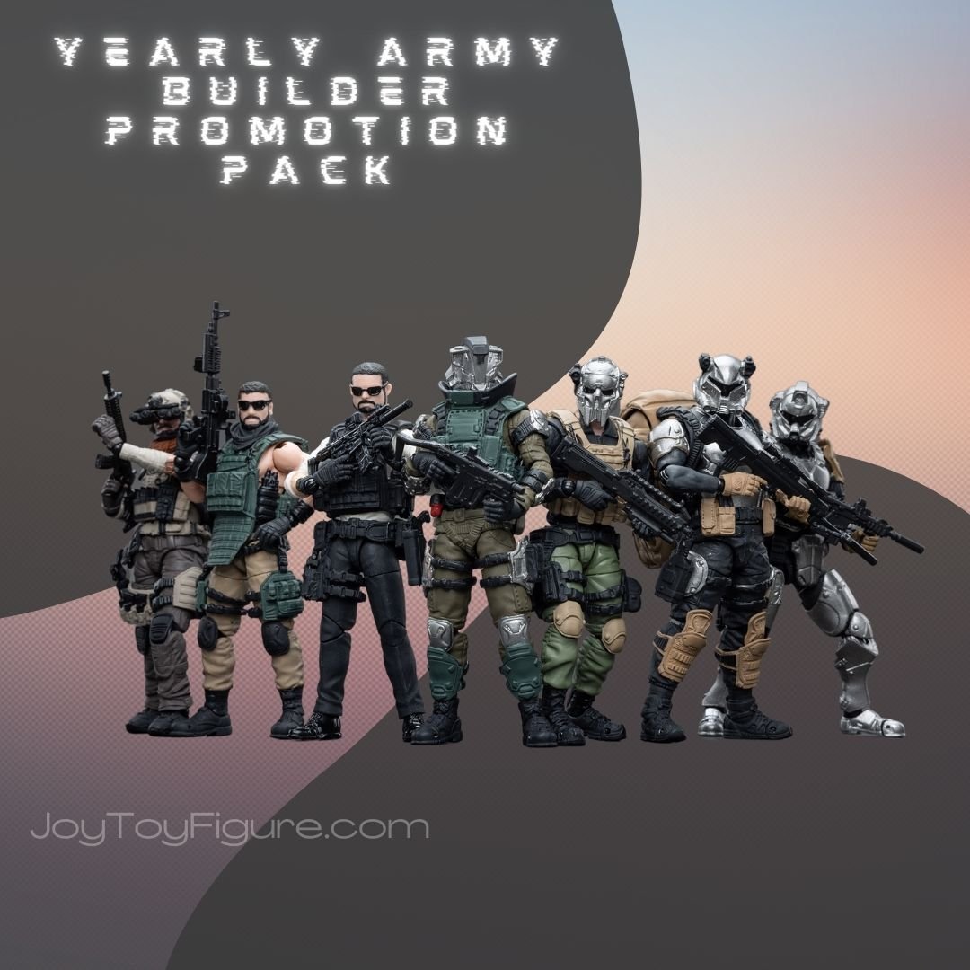 JoyToy Action Figure Battles for the Stars Military Figures Yearly Army Builder Promotion Pack