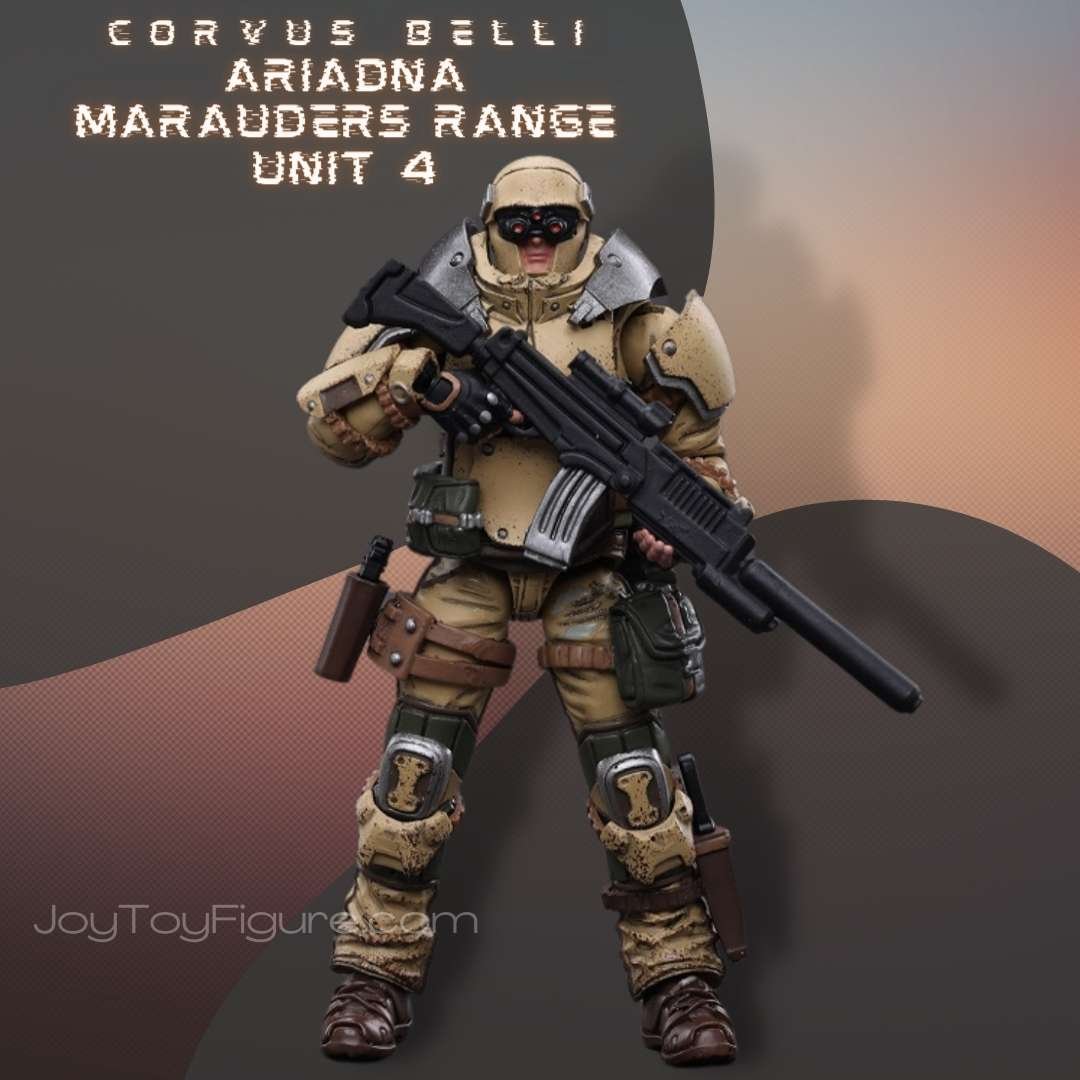 JoyToy Action Figure Infinity Corvus Belli Ariadna Marauders 5307th Range Unit 4 2 - Joytoy Figure