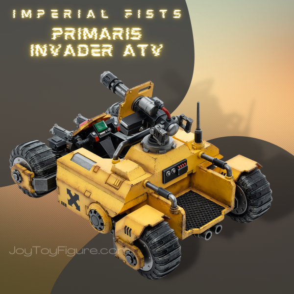 JoyToy Action Figure Warhammer 40K Imperial Fists Primaris Invader ATV - Joytoy Figure