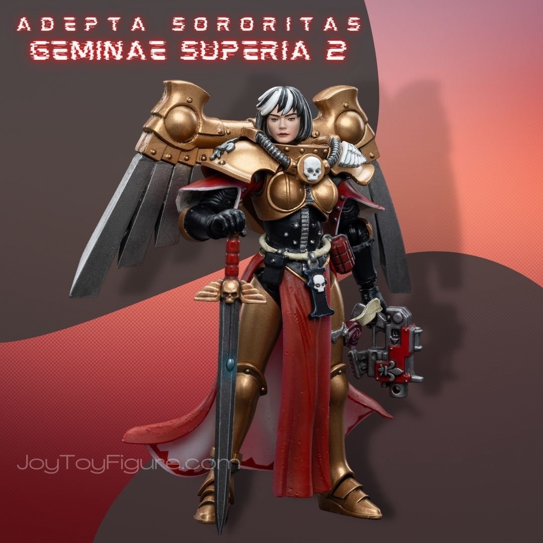 JoyToy Action Figure Warhammer 40K Adepta Sororitas Geminae Superia 2 1 - Joytoy Figure