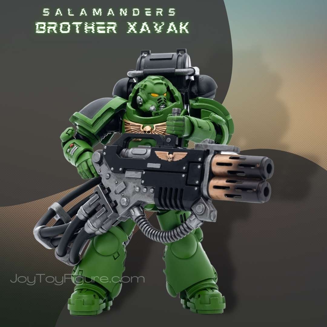 JoyToy Action Figure Warhammer 40K Salamanders Eradicators Brother Xavak - Joytoy Figure