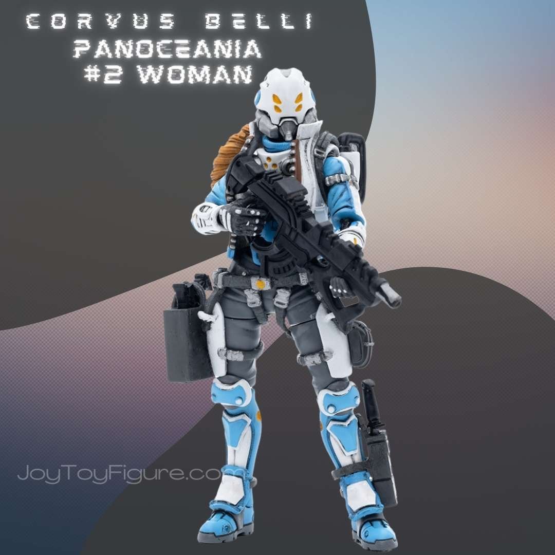 JoyToy Action Figure Infinity Corvus Belli PanOceania Nokken Special Intervention and Recon Team 2Woman - Joytoy Figure