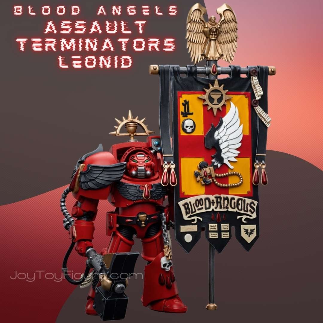 JoyToy Action Figure Warhammer 40K Blood Angels Ancient Brother Leonid - Joytoy Figure