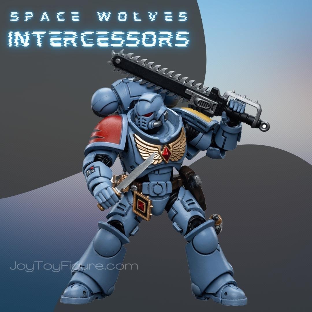 Space Wolves Intercessors - Joytoy Figure