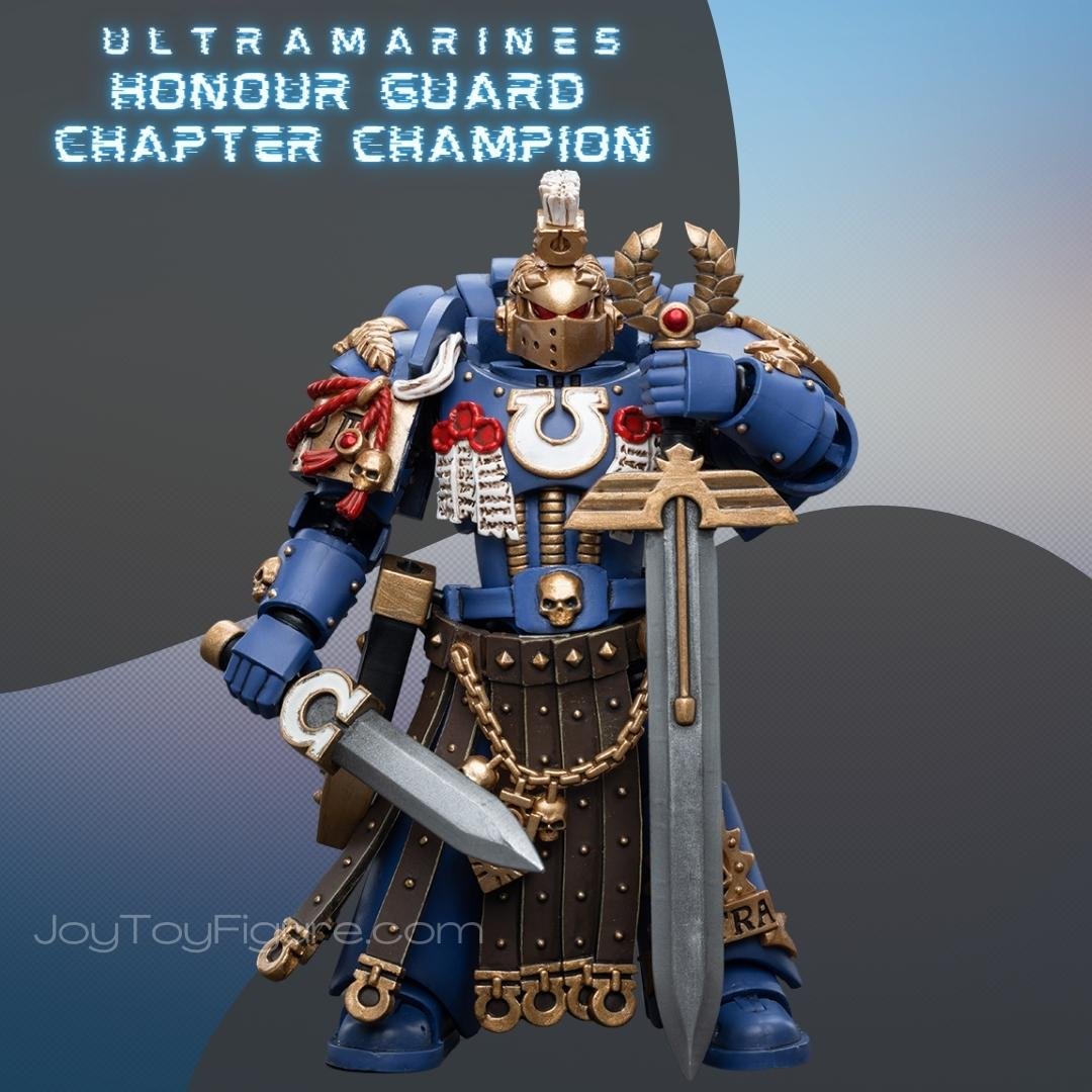 Ultramarines Honour Guard Chapter Champion - Joytoy Figure