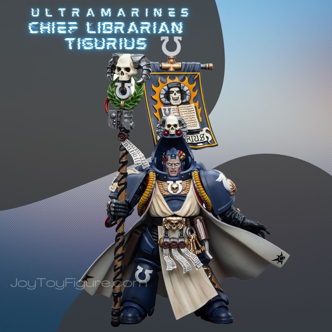 Ultramarines Chief Librarian Tigurius - Joytoy Figure