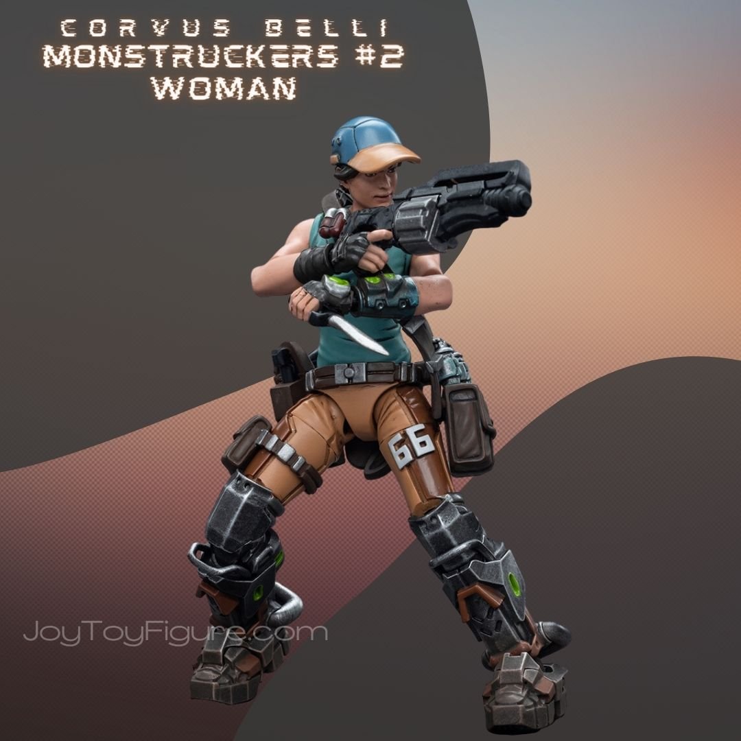 7615 Monstruckers 2 Woman - Joytoy Figure