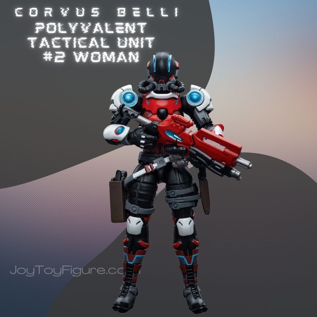 7639 Polyvalent Tactical Unit 2 Woman - Joytoy Figure