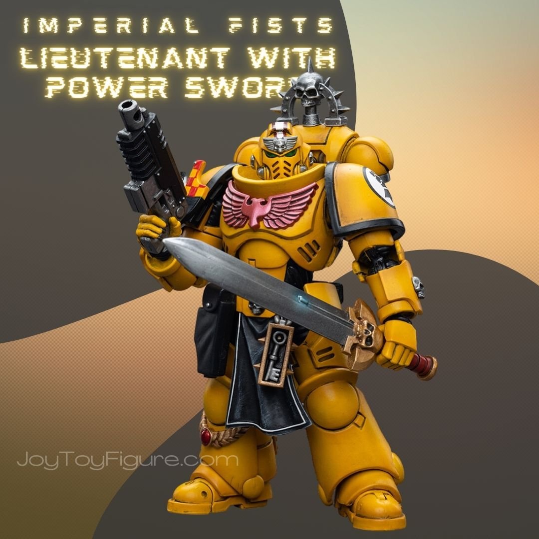 7714 Lieutenant with Power Sword - Joytoy Figure
