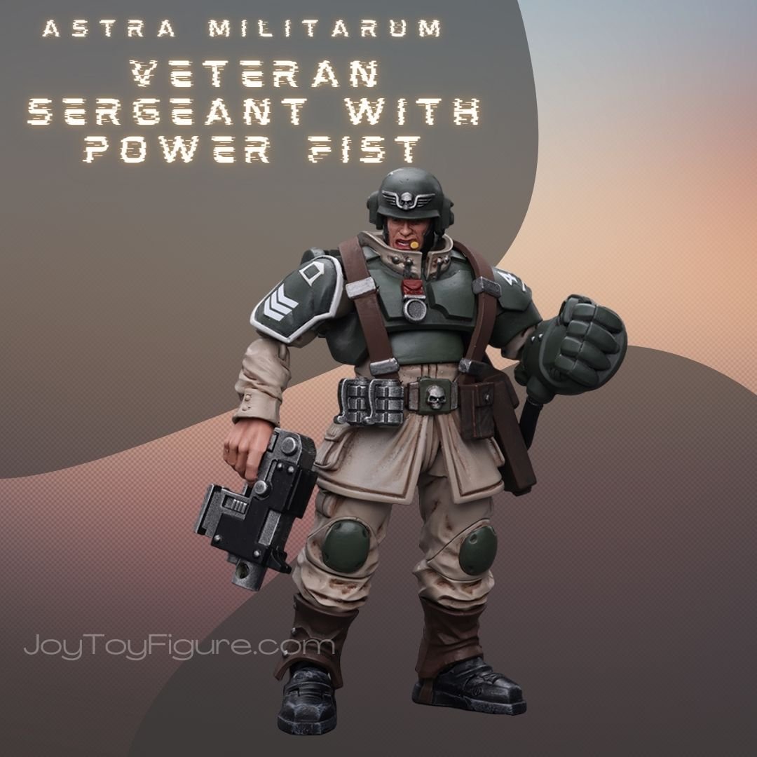 7936 Veteran Sergeant with Power Fist - Joytoy Figure