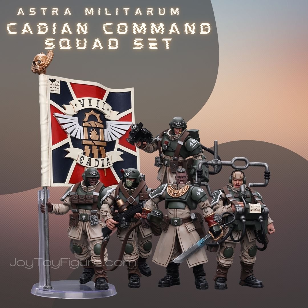 Cadian Command Squad Set - Joytoy Figure