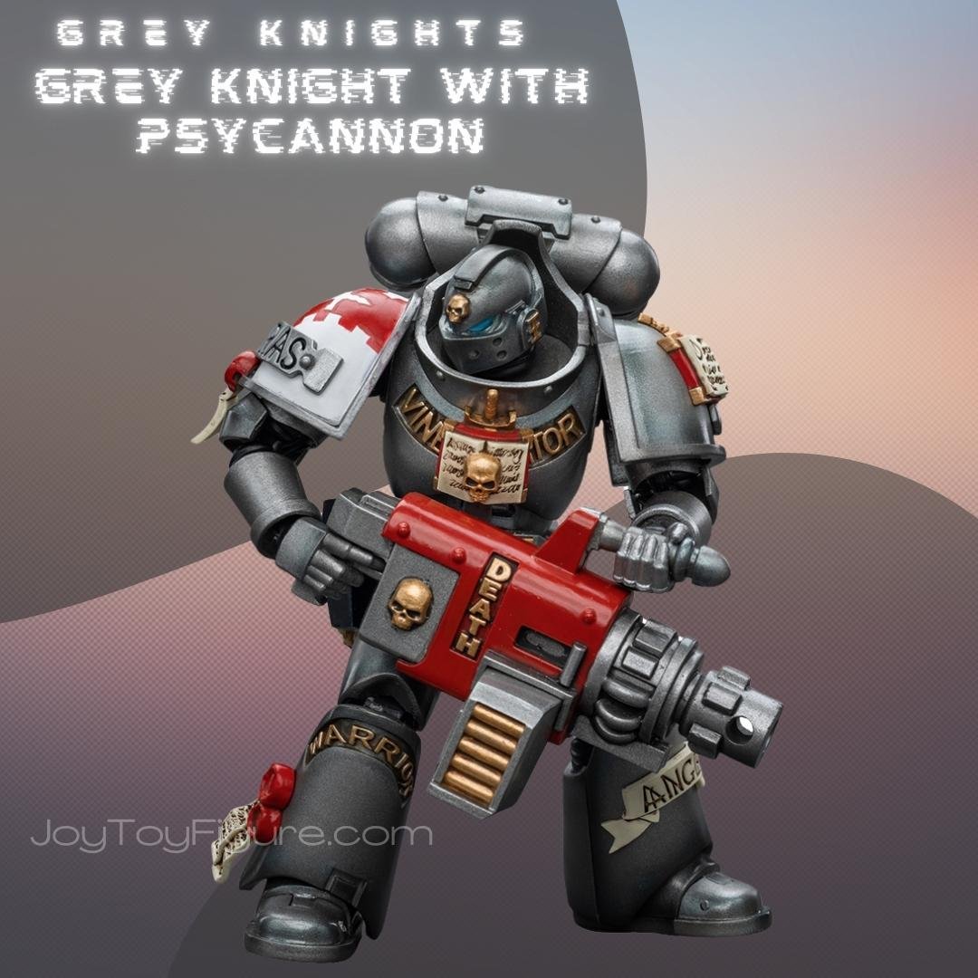 JT9015 Grey Knight with Psycannon - Joytoy Figure
