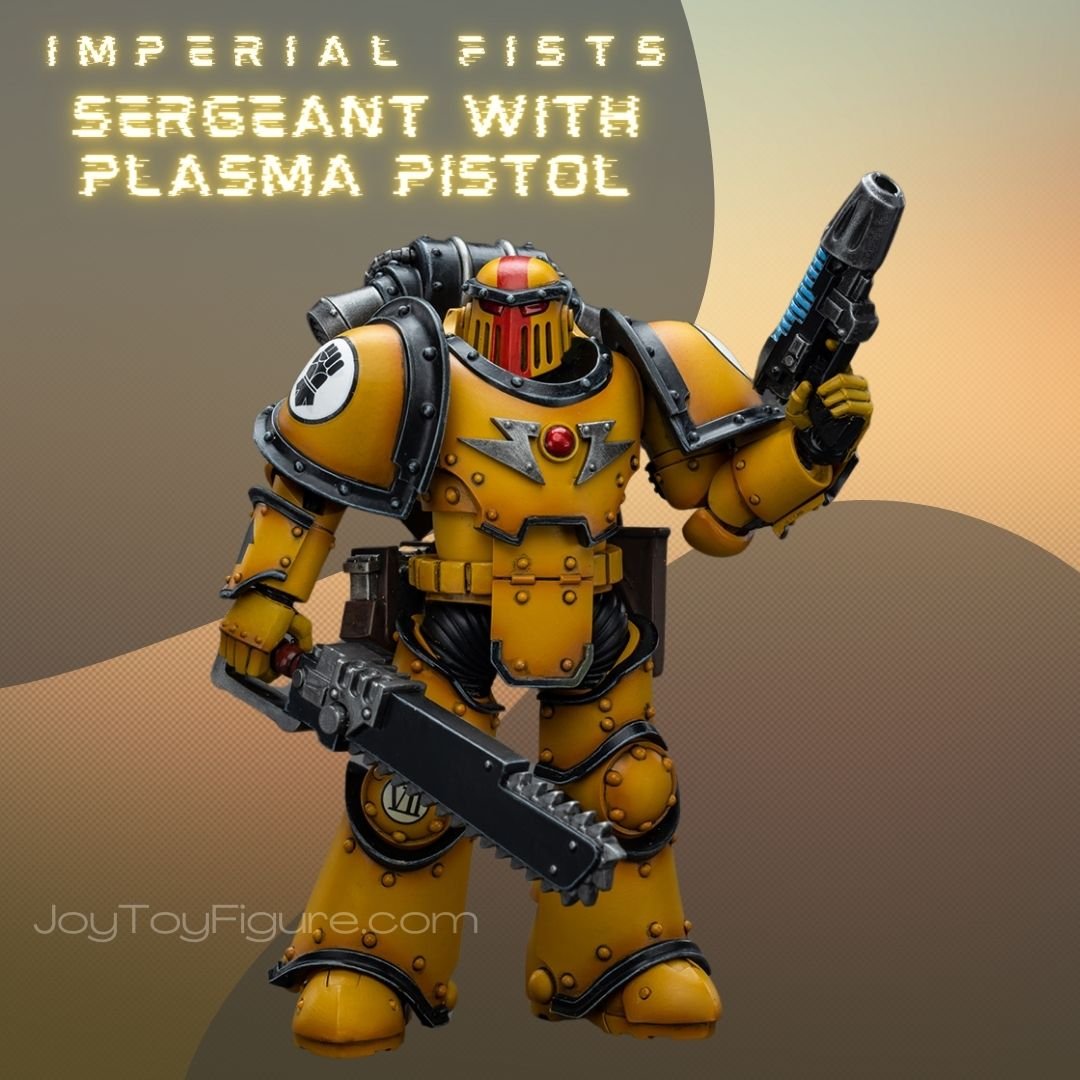 JT9084 Sergeant with Plasma Pistol - Joytoy Figure