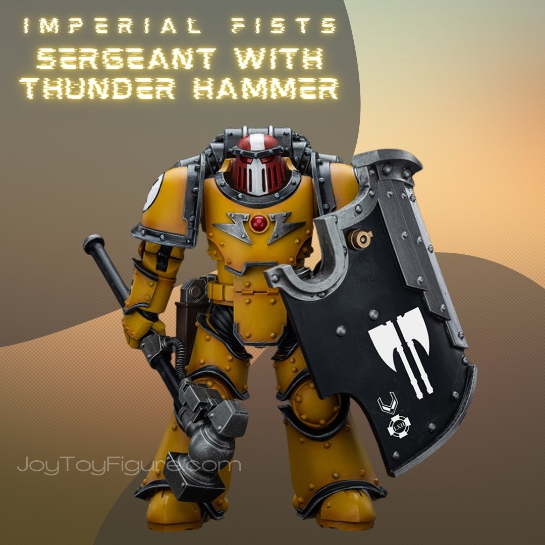 JT9107 Sergeant with Thunder Hammer - Joytoy Figure