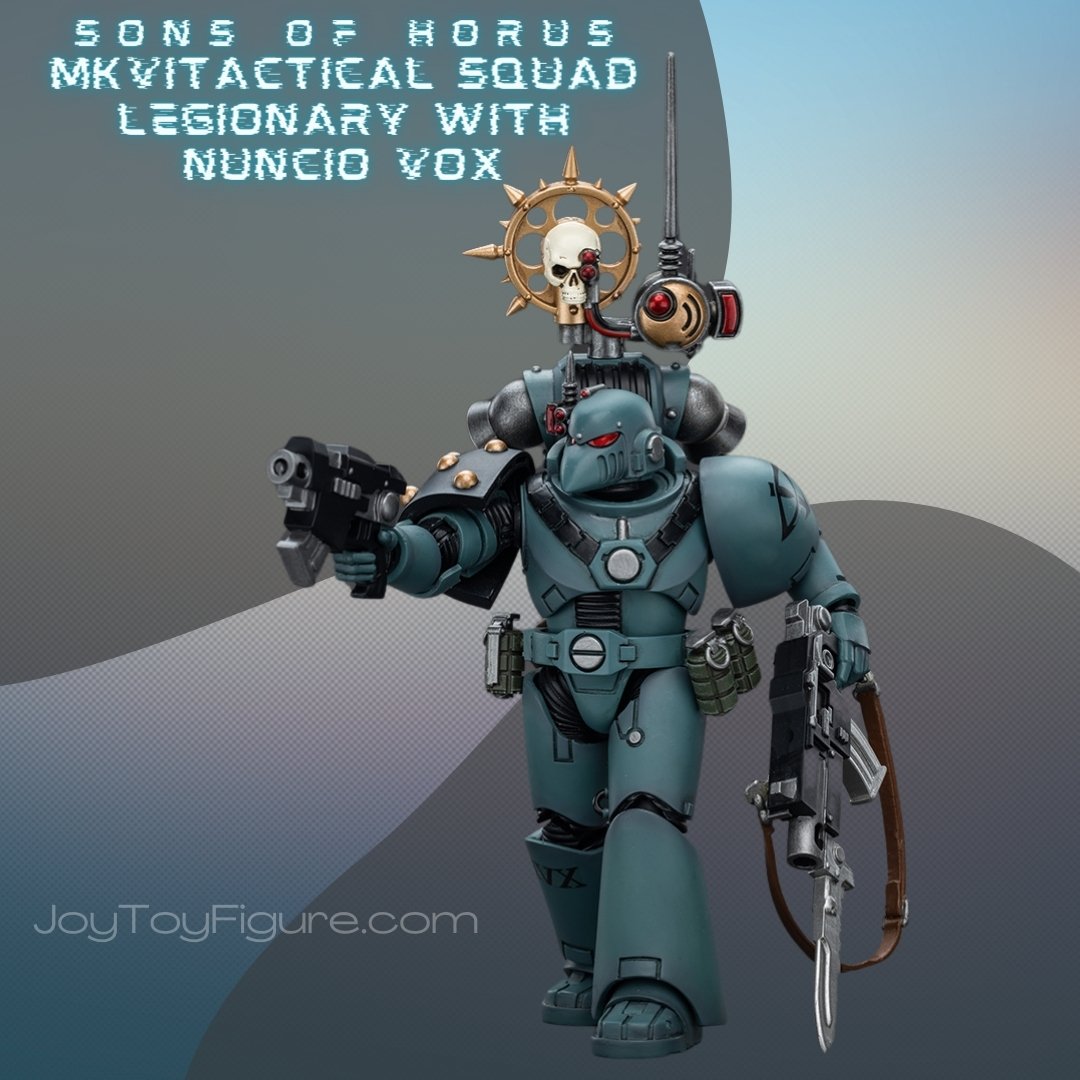 9473 MKVITactical Squad Legionary with Nuncio - Joytoy Figure