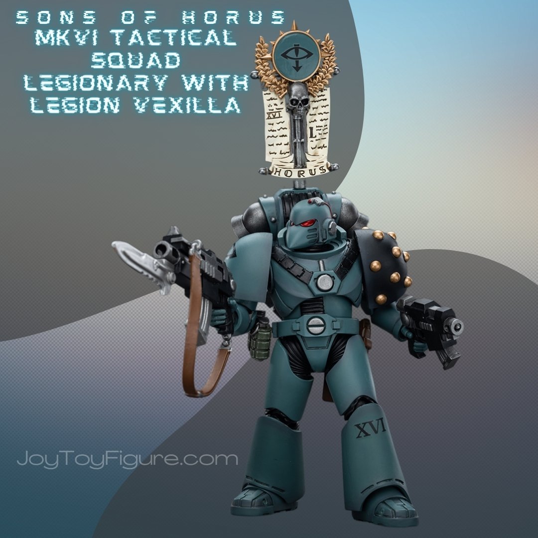 9480 MKVI Tactical Squad Legionary with Legion - Joytoy Figure