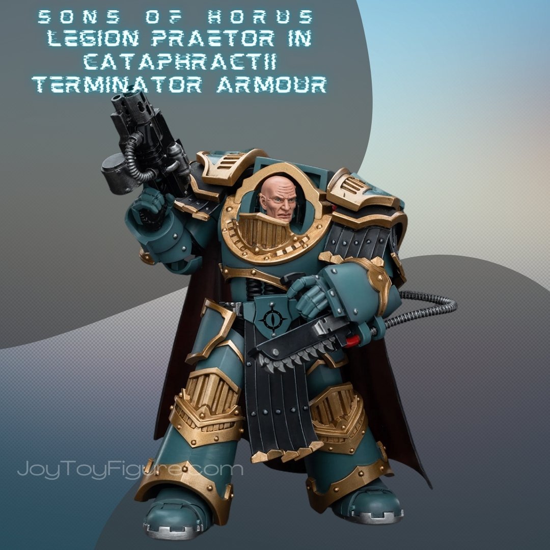 JT9619 Legion Praetor in Cataphractii Terminator Armour - Joytoy Figure