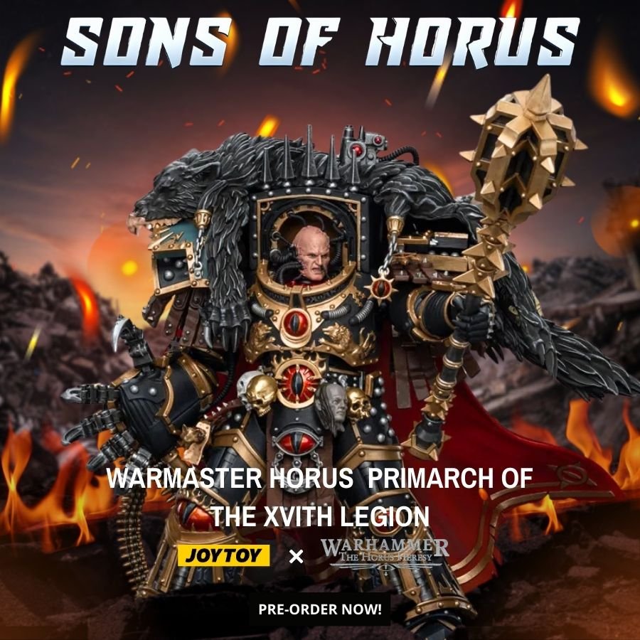 JoyToy Sons of Horus Warmaster Horus Primarch of the XVIth Legion 2 - Joytoy Figure