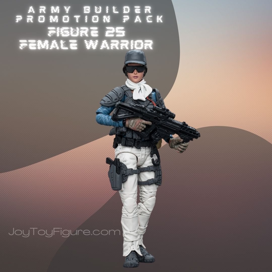 JOYTOY Army Builder Promotion Pack Figure 25 Female Warrior - Joytoy Figure