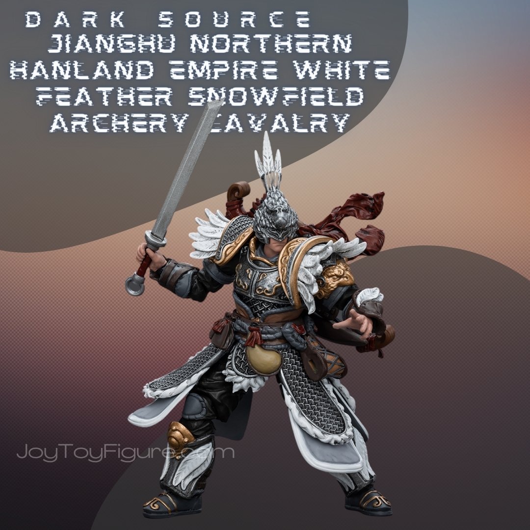 JOYTOY Dark Source JiangHu Northern Hanland Empire White Feather Snowfield Archery Cavalry - Joytoy Figure