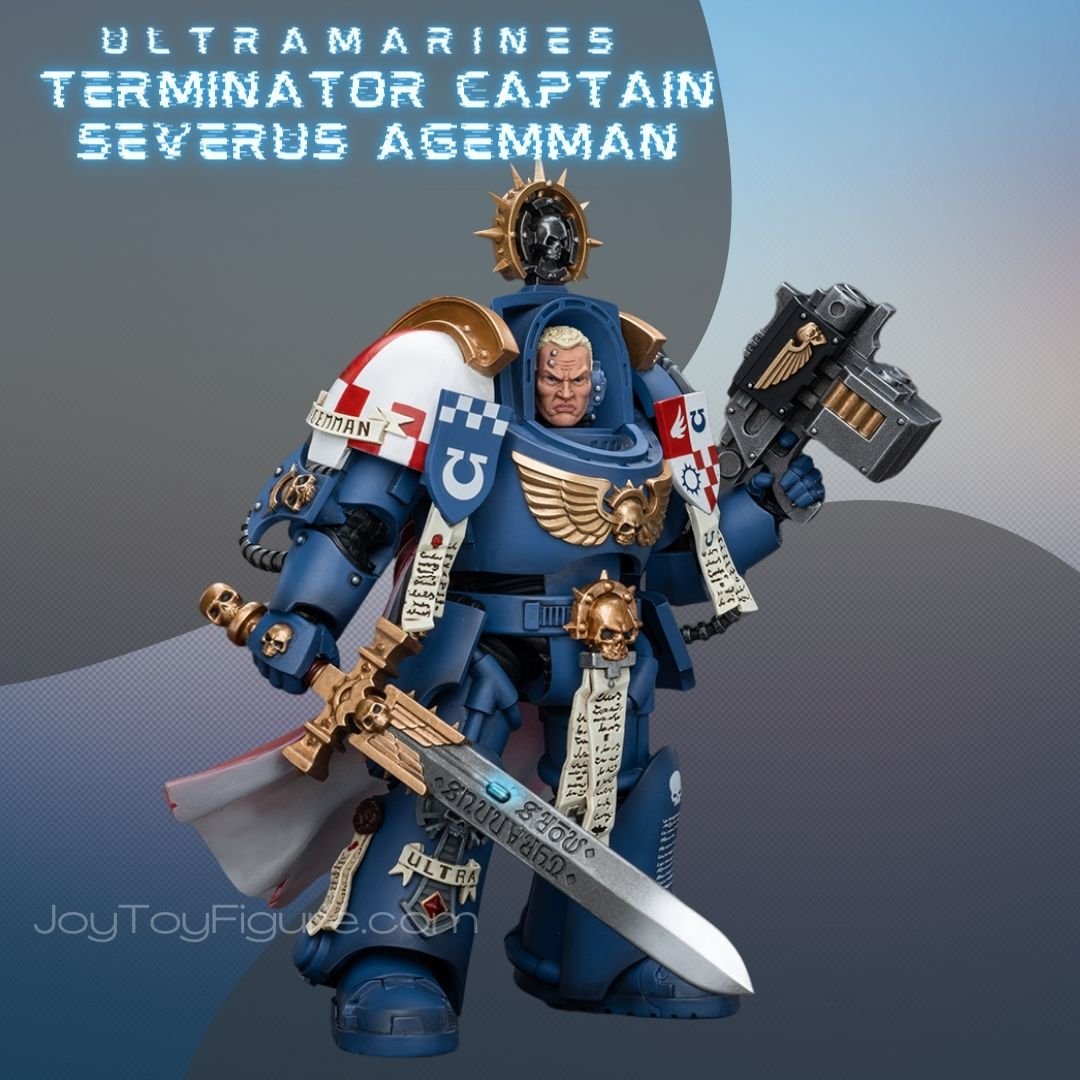 JOYTOY WH40K Ultramarines Terminator Captain Severus Agemman - Joytoy Figure