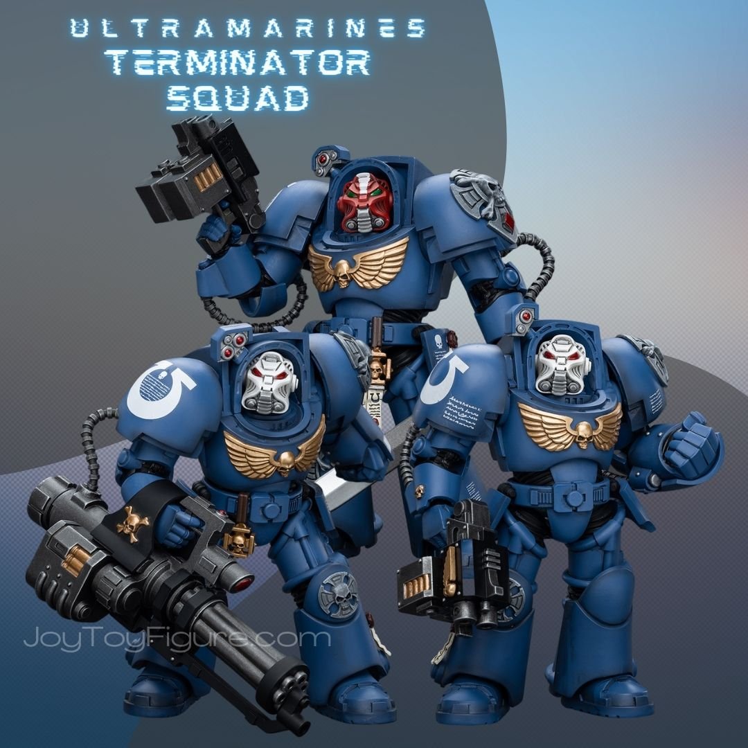 JOYTOY WH40K Ultramarines Terminator Squad Set - Joytoy Figure