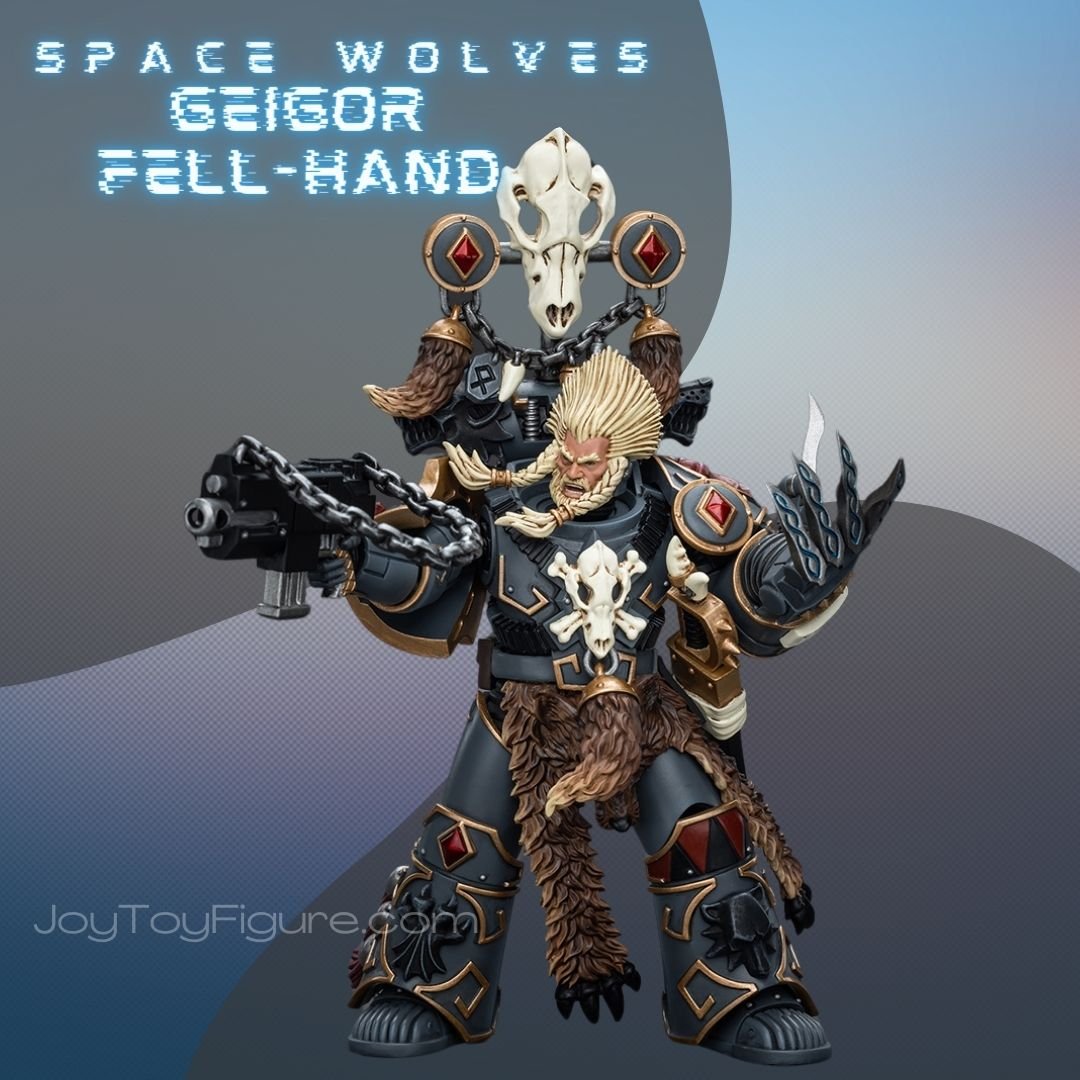 JoyToy WH40K Space Wolves Geigor Fell Hand - Joytoy Figure