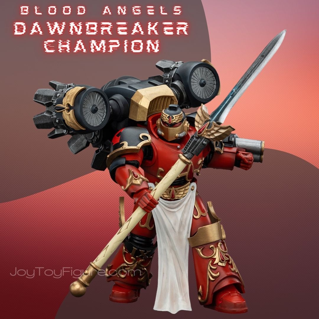 JoyToy WH40K Blood Angels Dawnbreaker Cohort Dawnbreaker Champion - Joytoy Figure