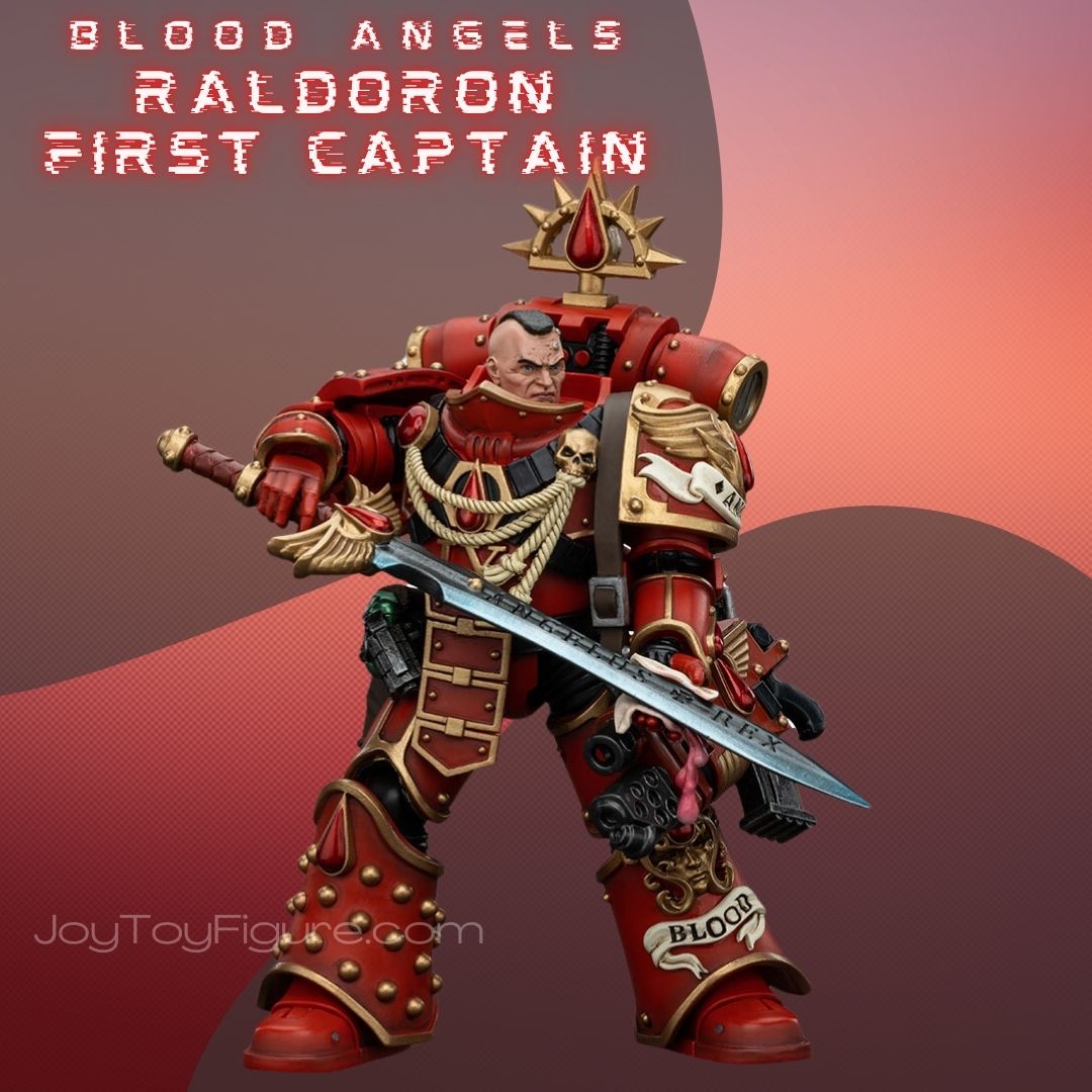 JoyToy WH40K Blood Angels Raldoron First Captain of the Blood Angels - Joytoy Figure